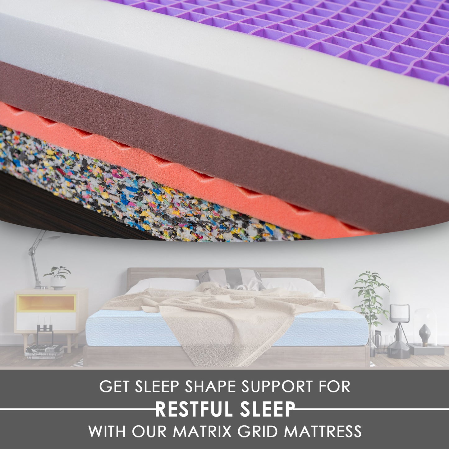 Matrix Grid Mattress