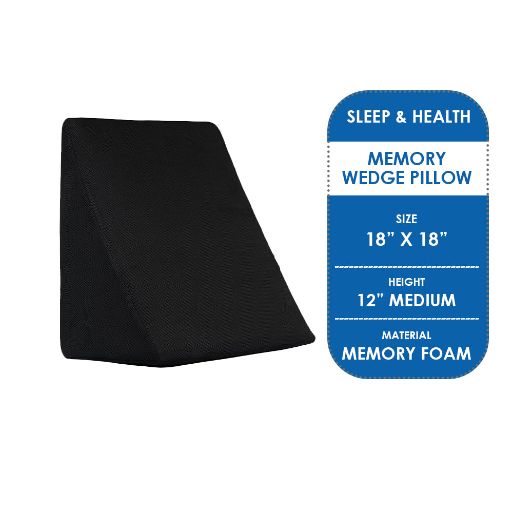 Wedge Pillow Regular Memory