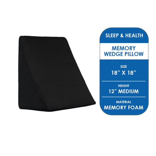 Wedge Pillow Regular Memory