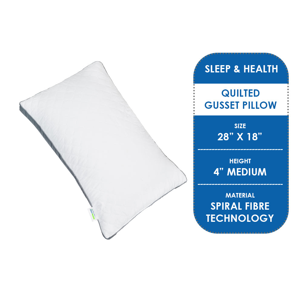 Quilted Gusset Pillow