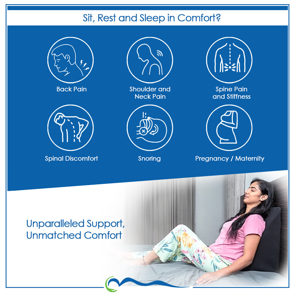 Wedge Pillow Regular Memory