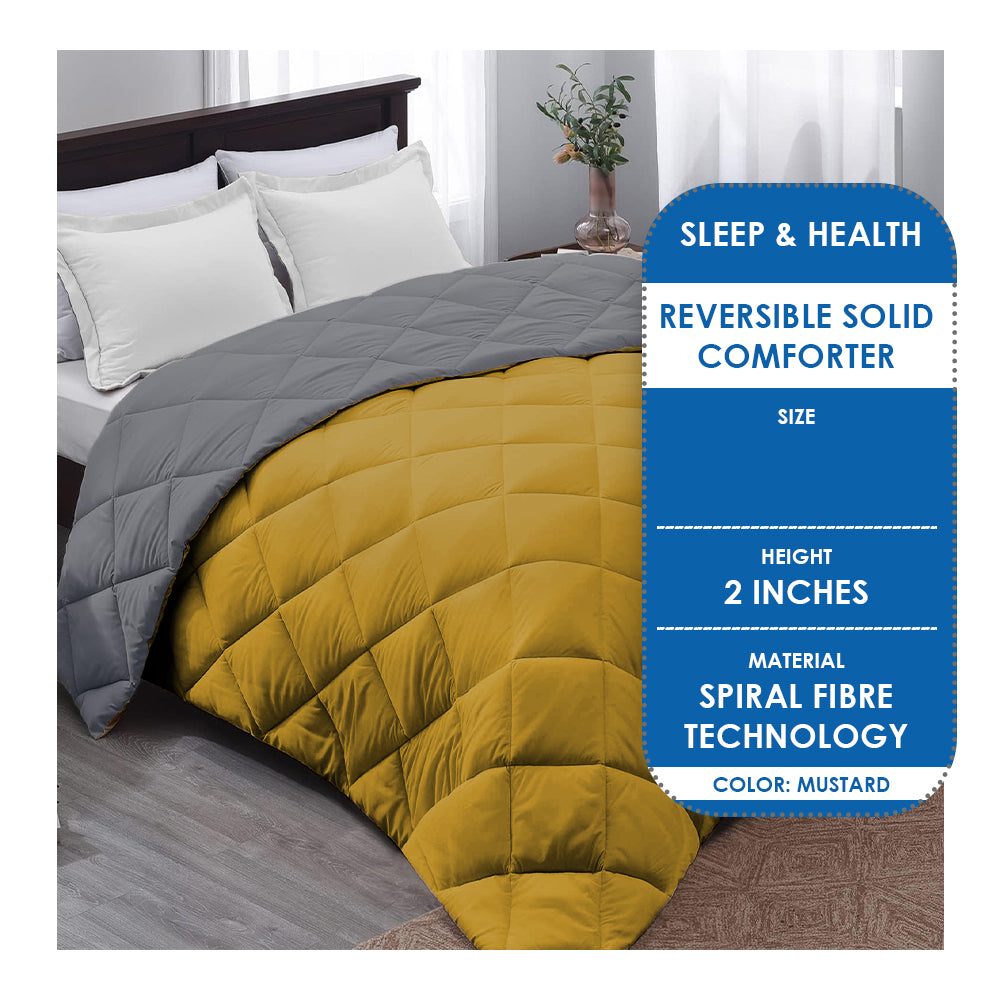 Reversible Solid Comforter