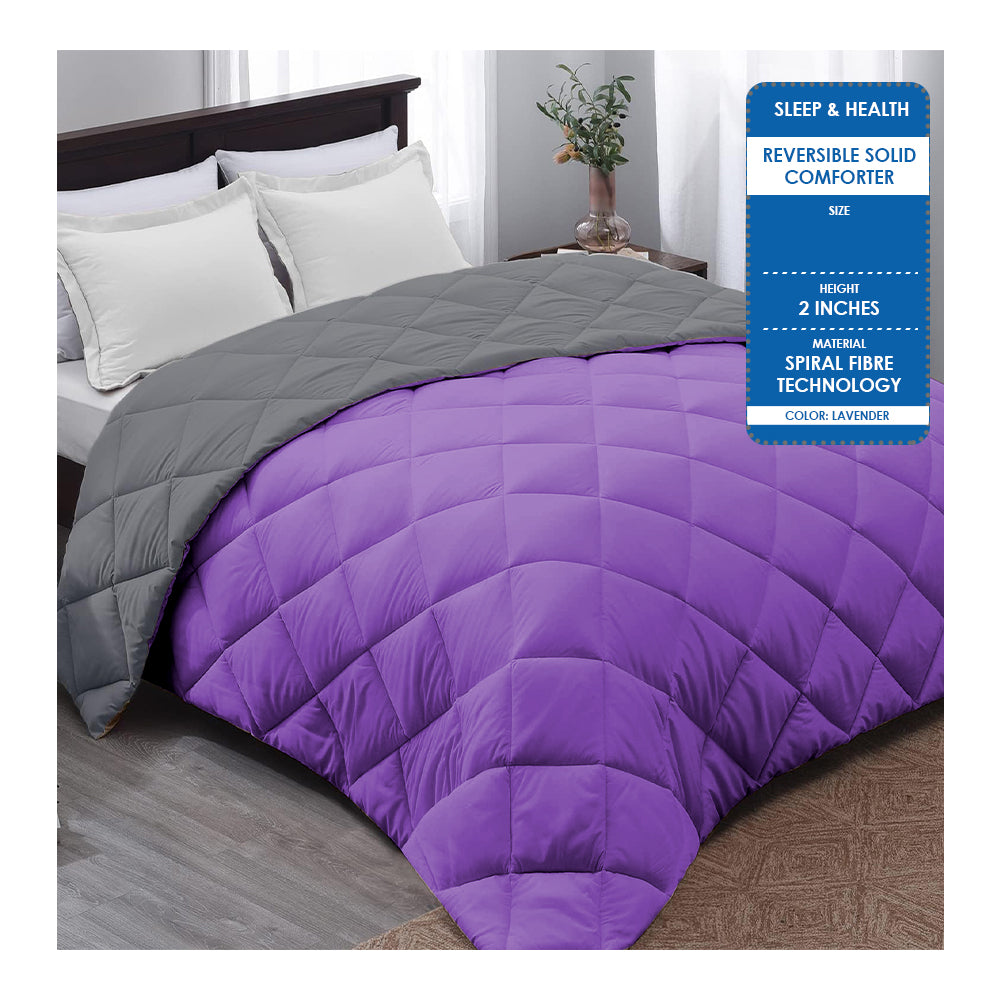 Reversible Solid Comforter