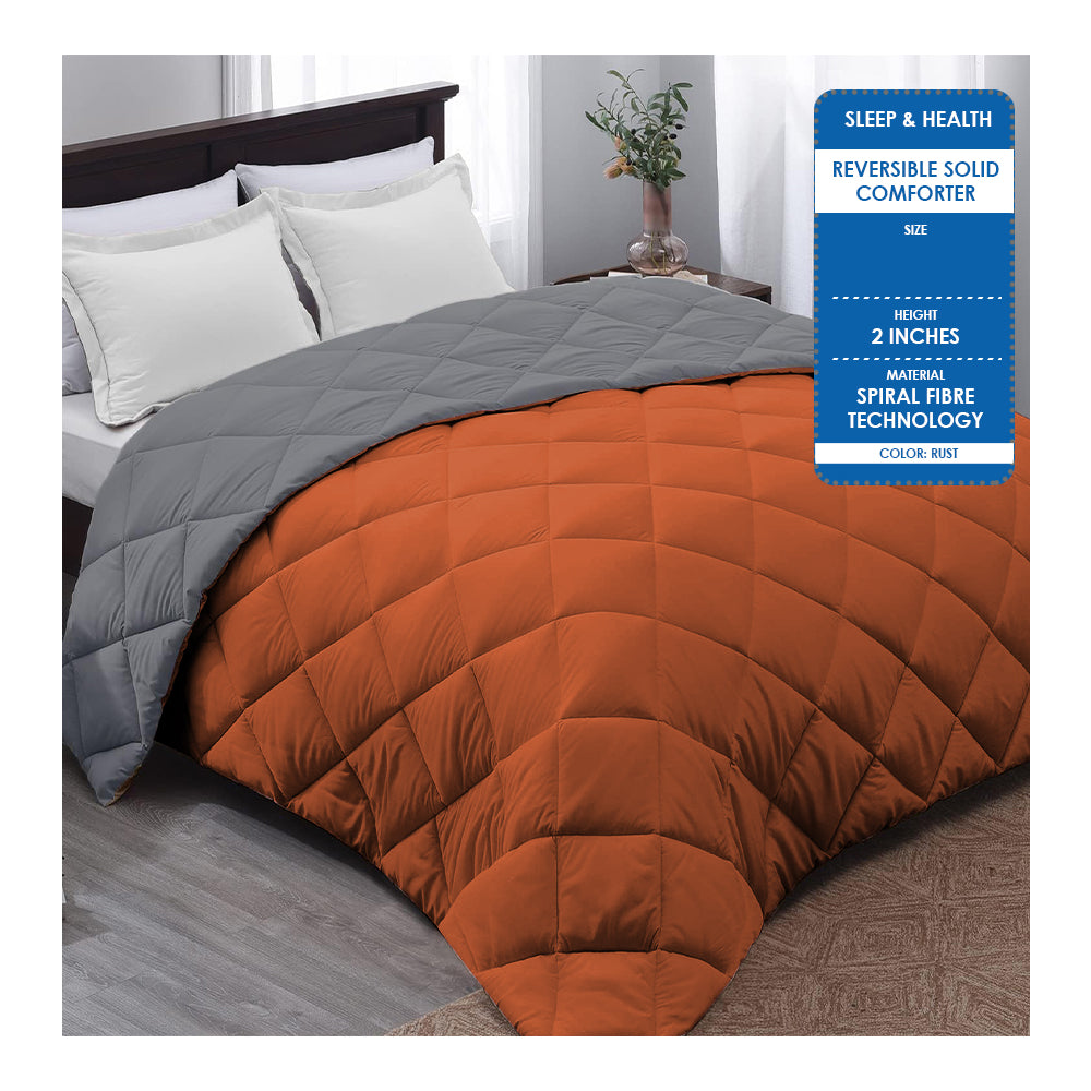 Reversible Solid Comforter