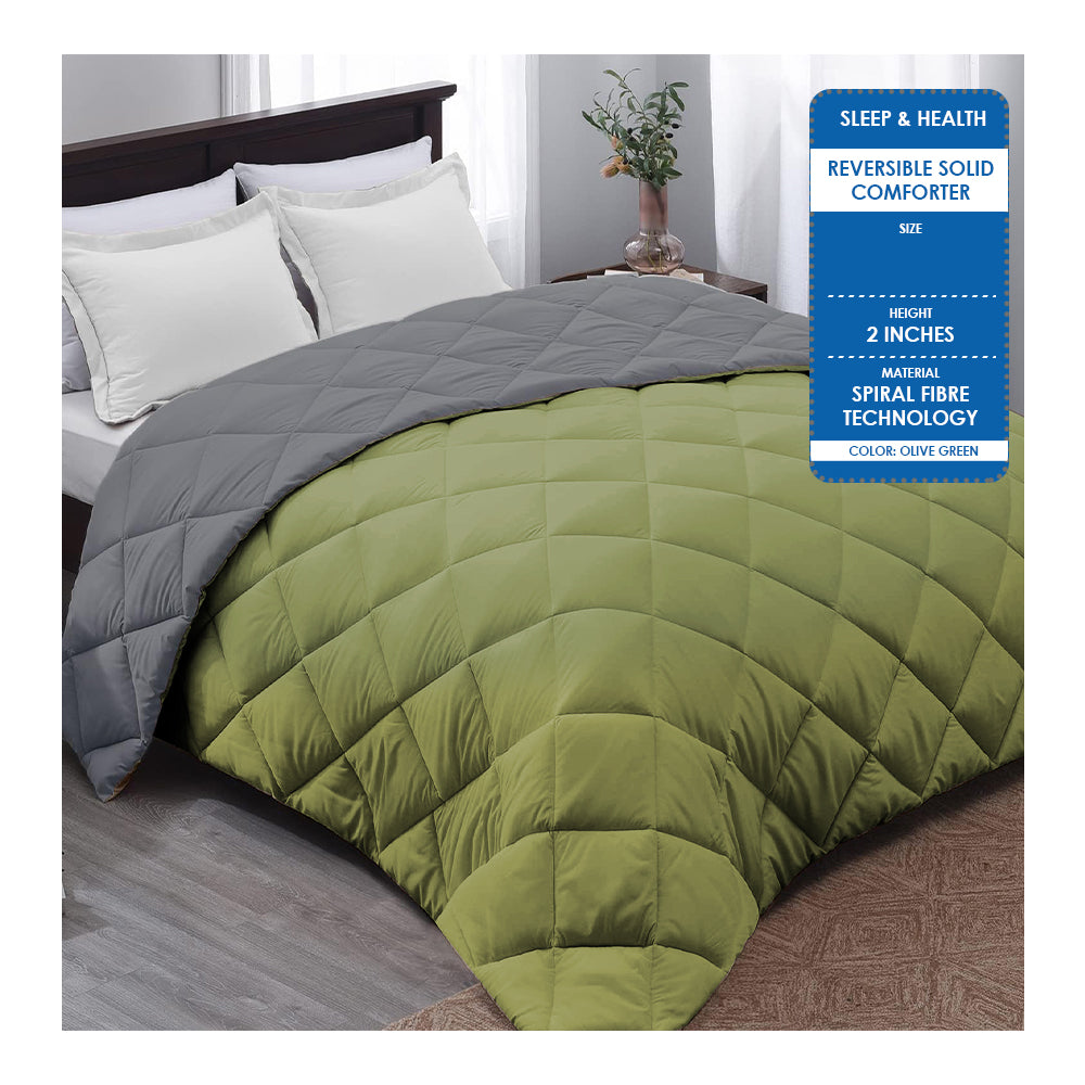 Reversible Solid Comforter