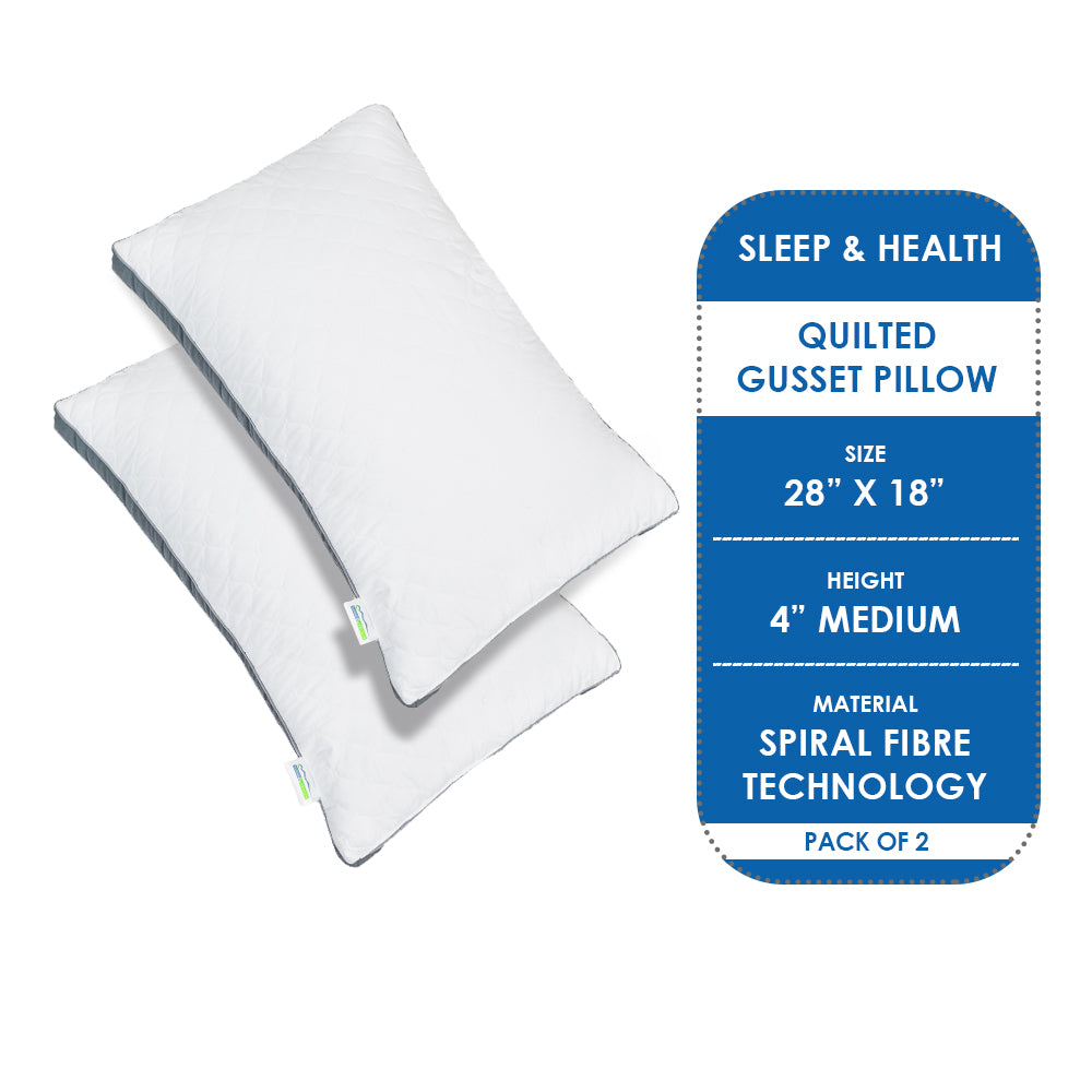 Quilted Gusset Pillow