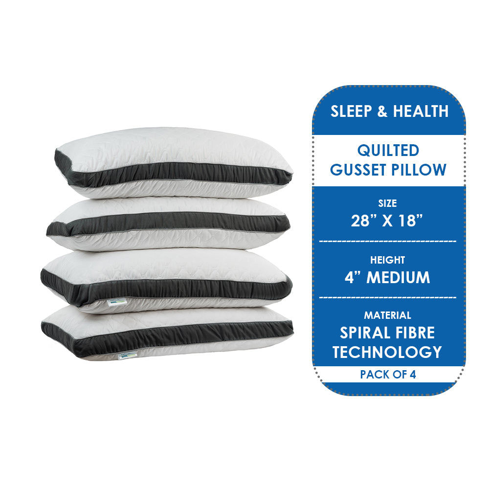 Quilted Gusset Pillow