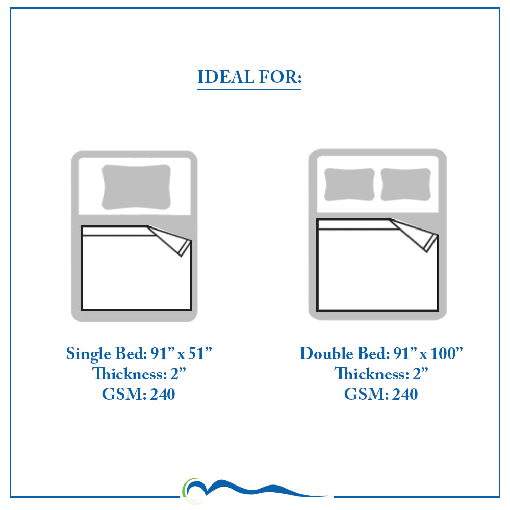 Reversible Solid Comforter