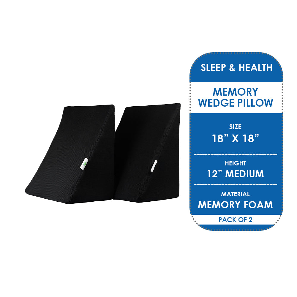 Wedge Pillow Regular Memory