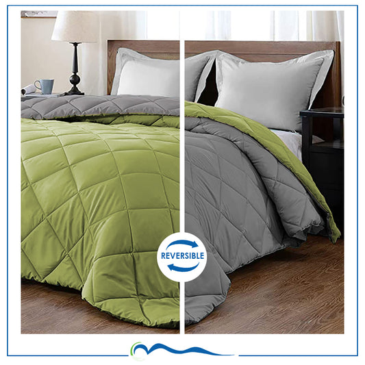 Reversible Solid Comforter