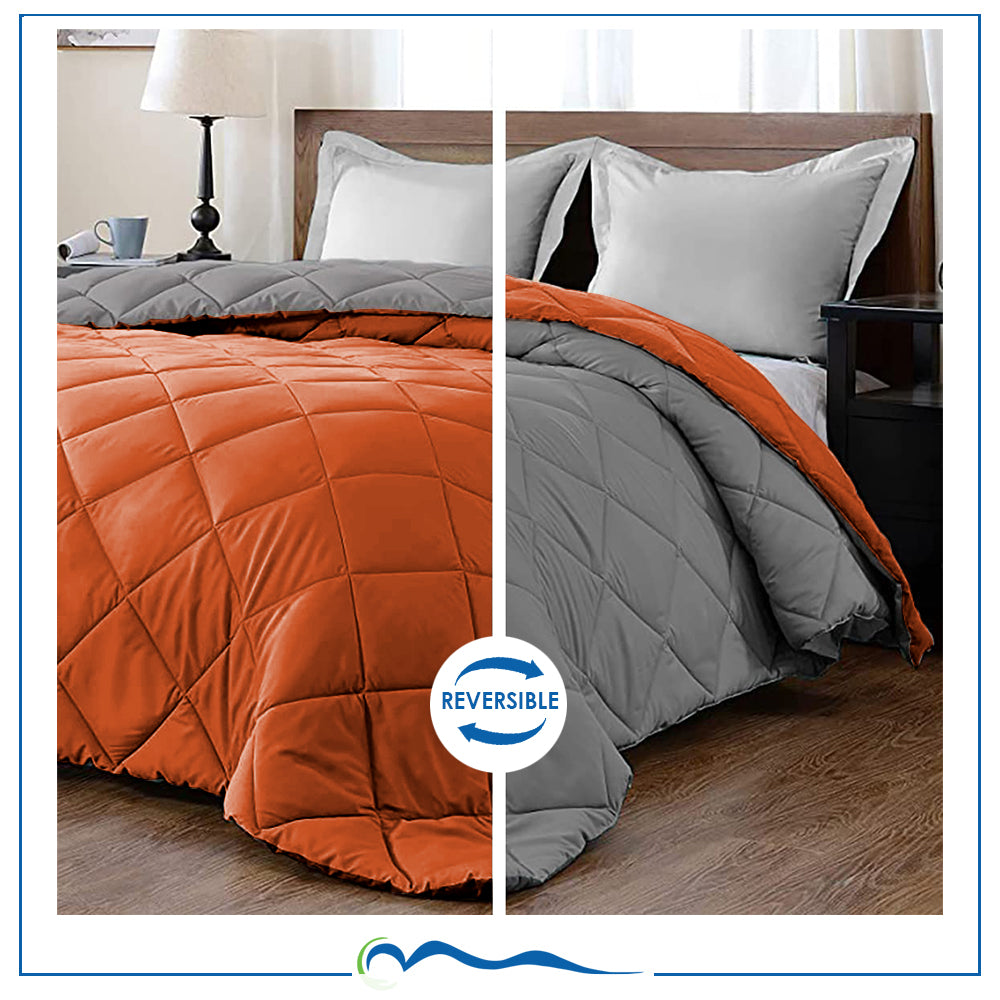 Reversible Solid Comforter
