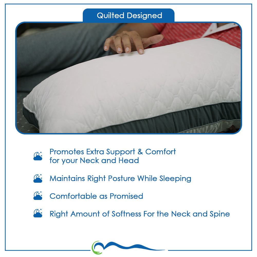 Quilted Gusset Pillow