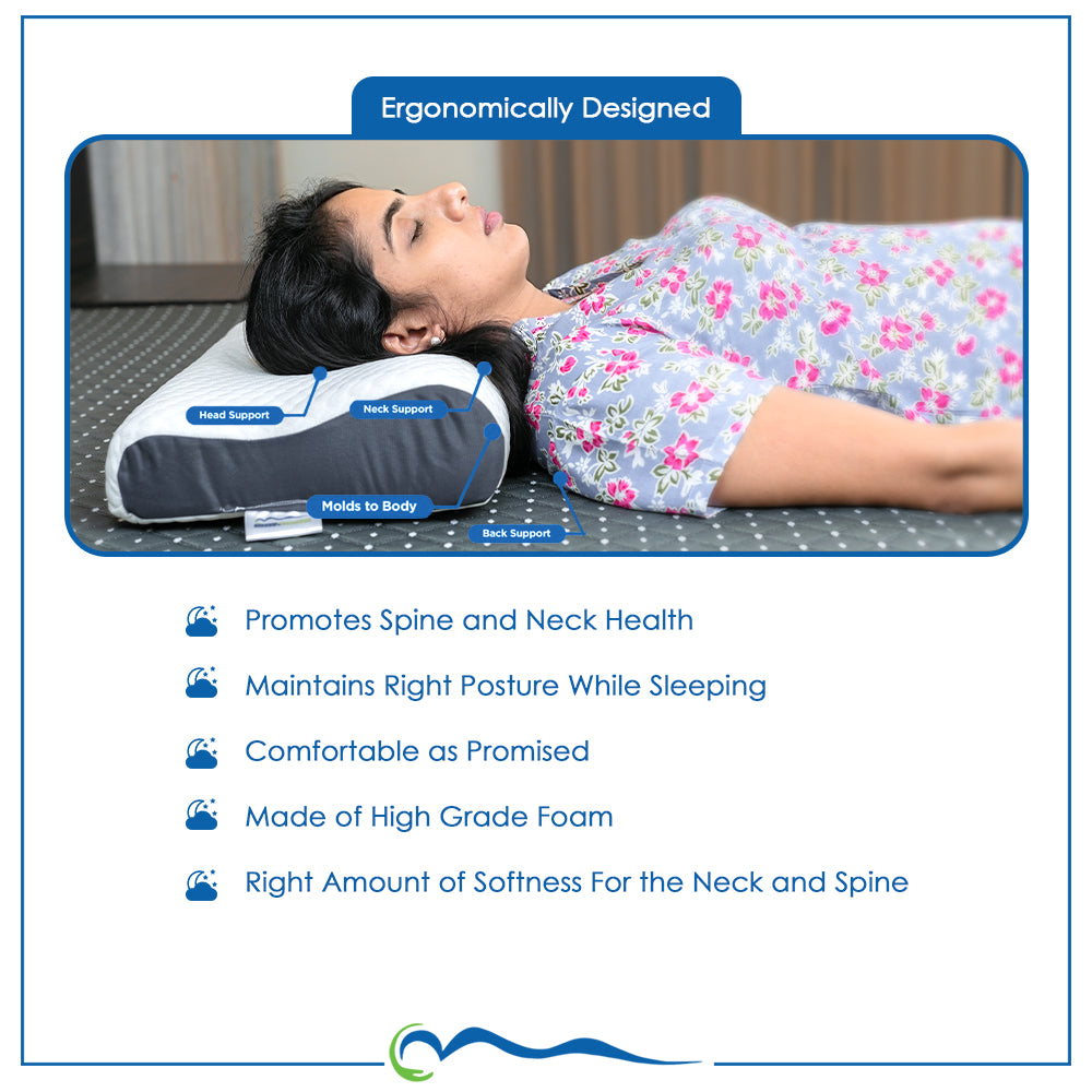 Memory Pillow Contour Small