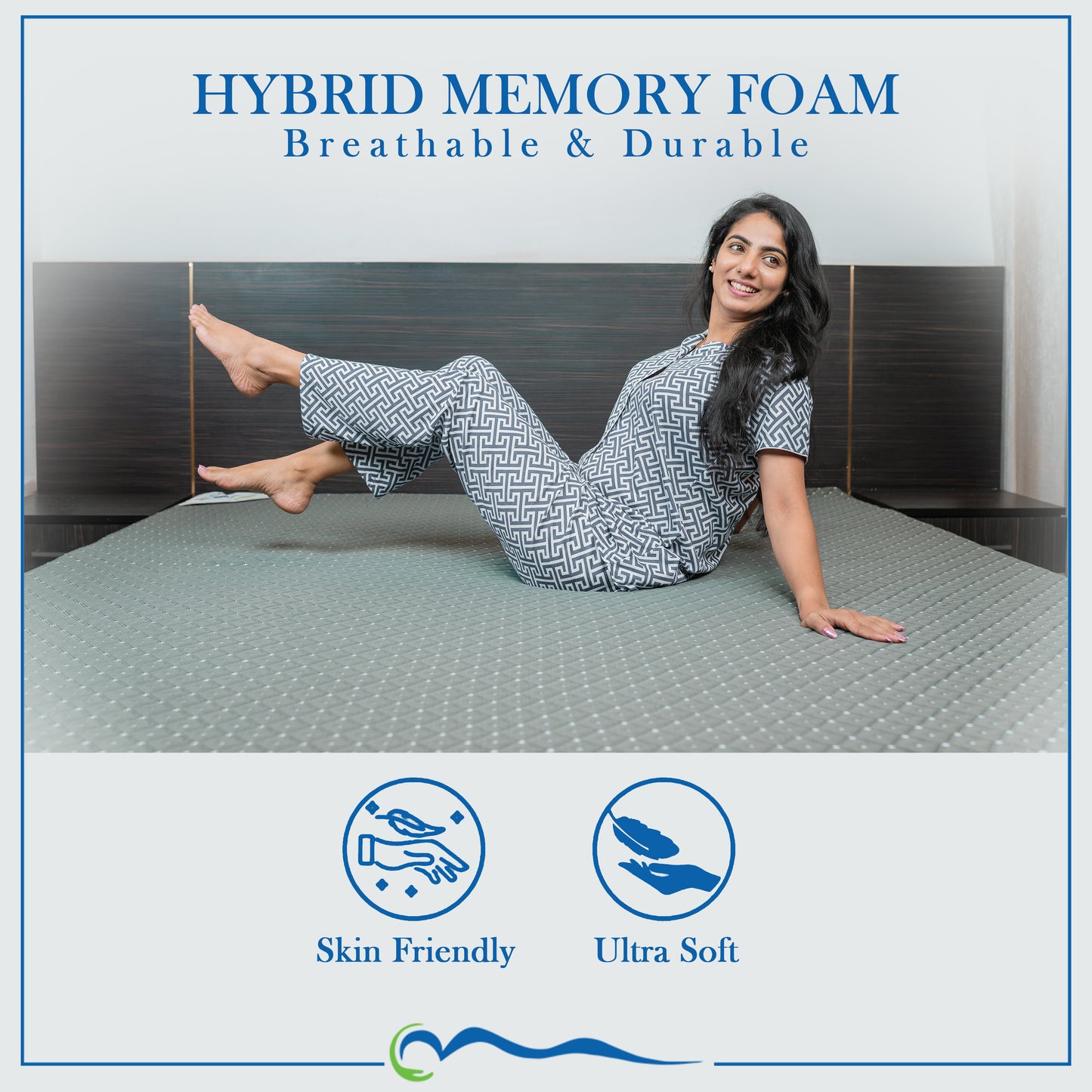 Hybrid Memory Foam Mattress