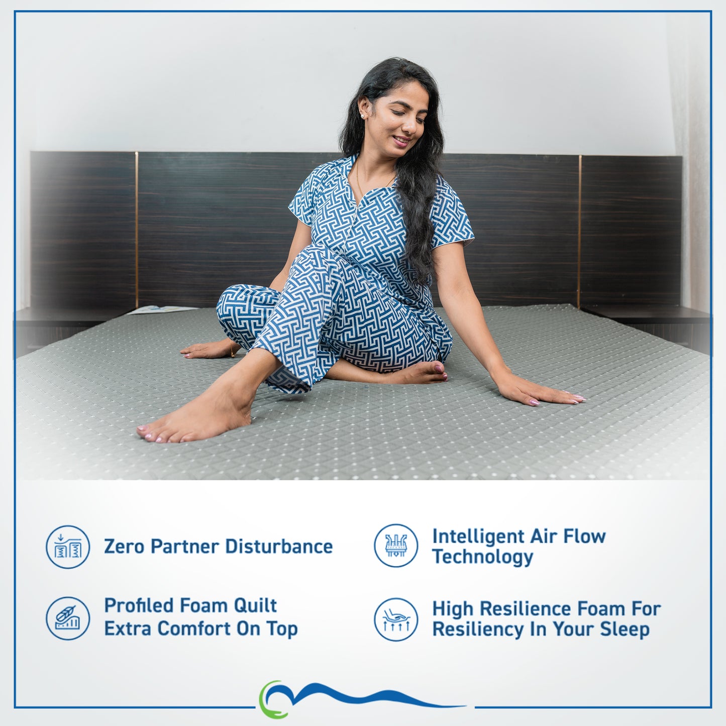 Hybrid Memory Foam Mattress