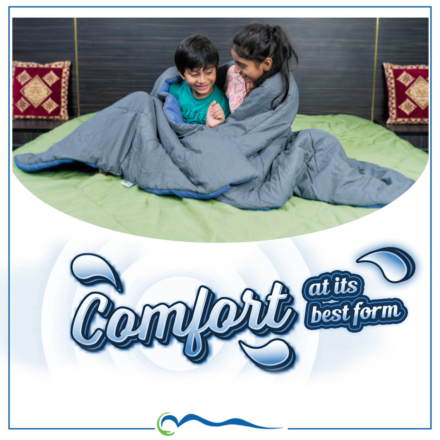Reversible Solid Comforter